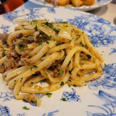 Pasta with meat sauce