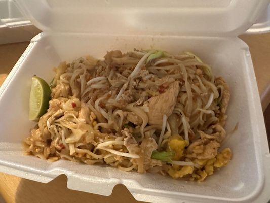 Pad Thai Chicken Thai Hot