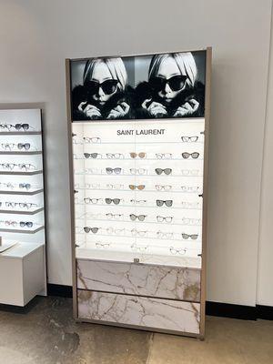 Full collection of Yves Saint Laurent eyewear