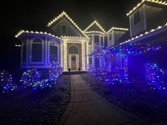 Christmas light installers Brighton