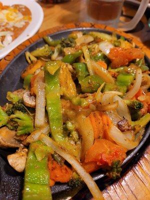 Fajitas vegetarianas