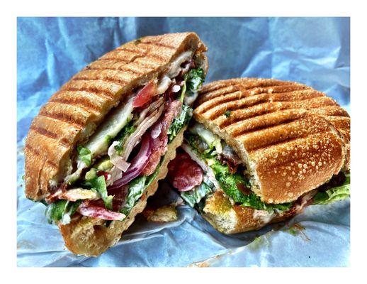 Cajun Turkey Club.Outstanding! Galleria Market. Deli Sandwiches Paninis Wraps Salads Breakfast Coffee.Surprise! This Place have Pretty Deli!