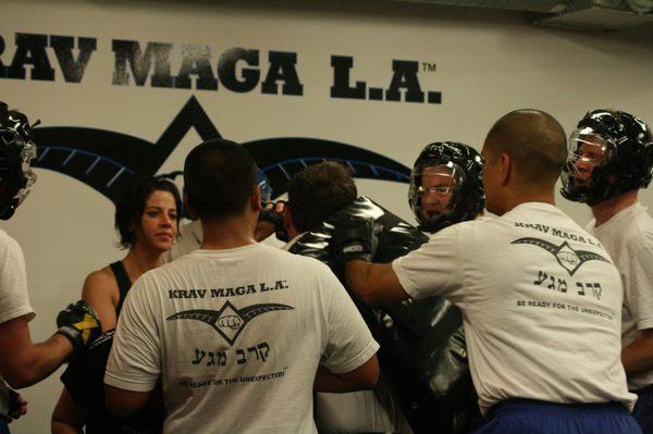 Krav Maga L.A.'s fight class