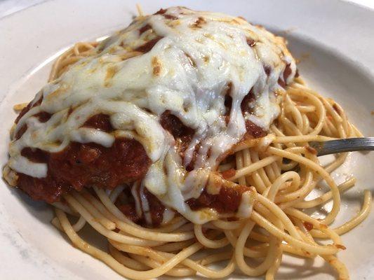 Hearty Chicken Parm dinner!