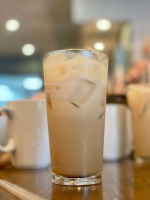 Yummy iced coffee.  The whole table of six ordered the same.  We were all very happy