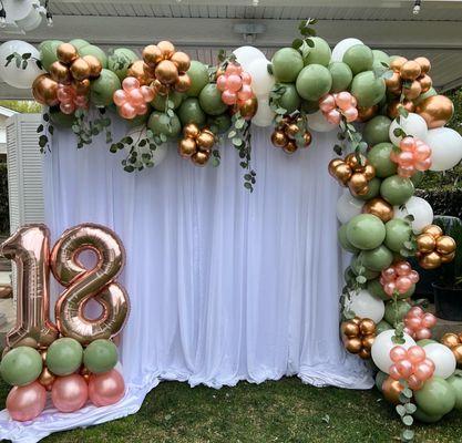 Balloon garlands available for any occasion