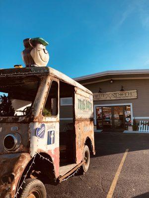 Look for the vintage Yogi Bear truck and you'll find True North!!
 #shopTrueNorth