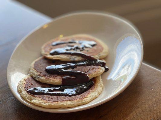 Double Blueberry Pancakes