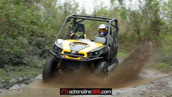 Down and dirty Off Road Buggy style. These Can AM Commander X series are designed for off road excitement.