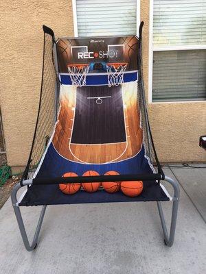 Add some fun to your event! We have extra choices, like this mini basketball game!