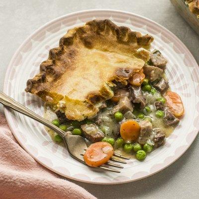 Steak and mushroom pie