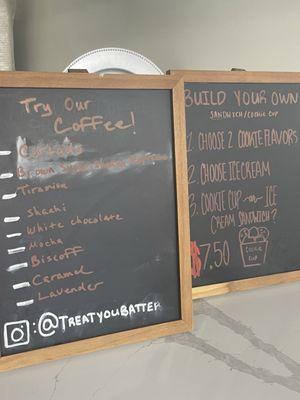 Coffee options