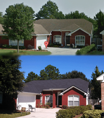 A new roof will greatly update a homes curb appeal!