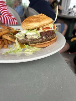 Triple bypass burger--epic!