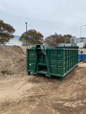 20 cubic yard dumpster