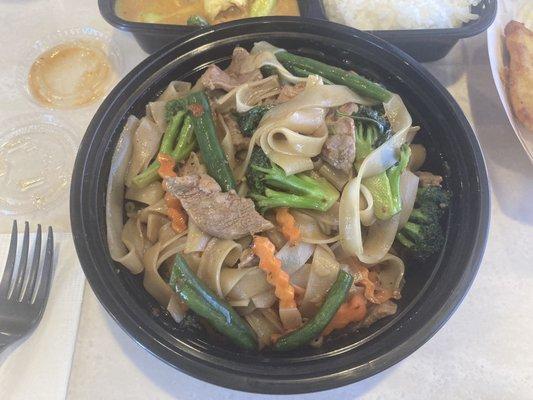 Drunken noodles