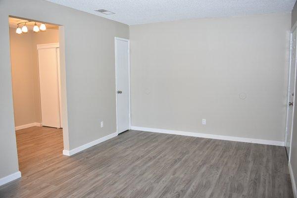 Updated Flooring in the Living Room!