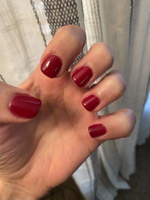 Gel manicure