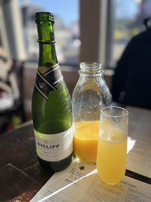 Mimosa Pitcher with OJ