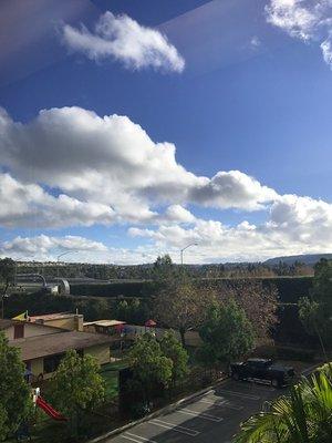 Beautiful view from the window of Aliso Park Dental :)