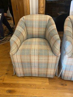 Ralph Lauren fabric Dining Chair