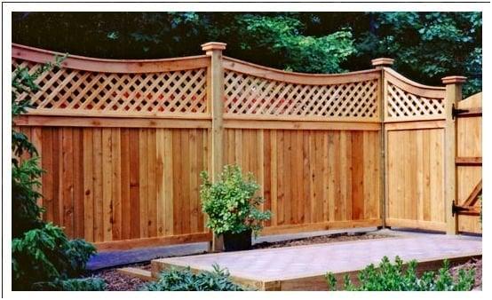 Fine Wood fence