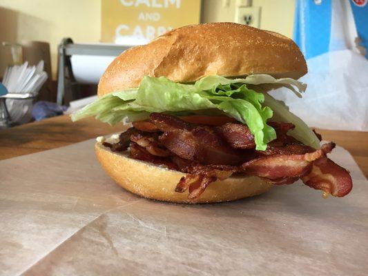 BLT on a Kaiser roll