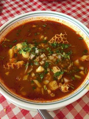 Menudo- only available on the weekends!