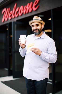 Coffee and Donuts after prayer