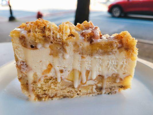 Apple Fritter Cheesecake