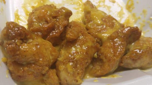 Honey mustard boneless wings