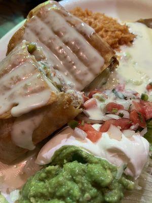 Carnitas Chimichanga