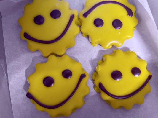 Smiley face cookies