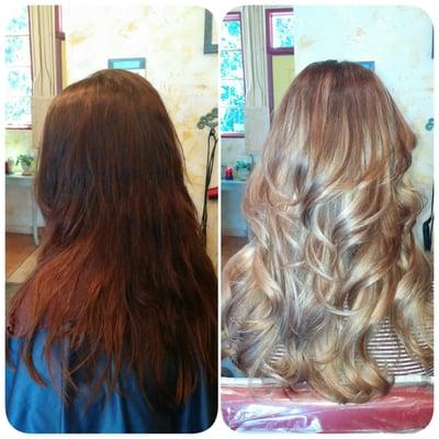 Before and after by Kathleen