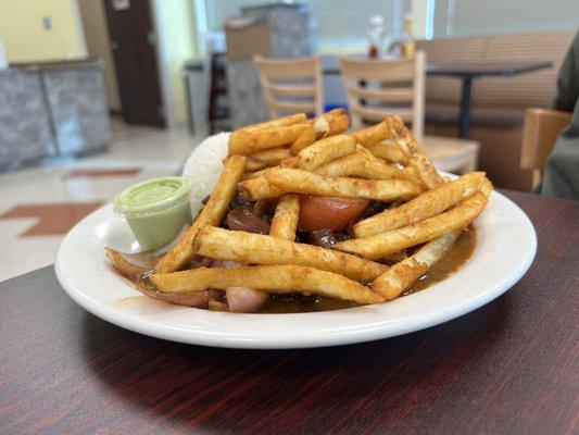 Lomo Saltado Plate