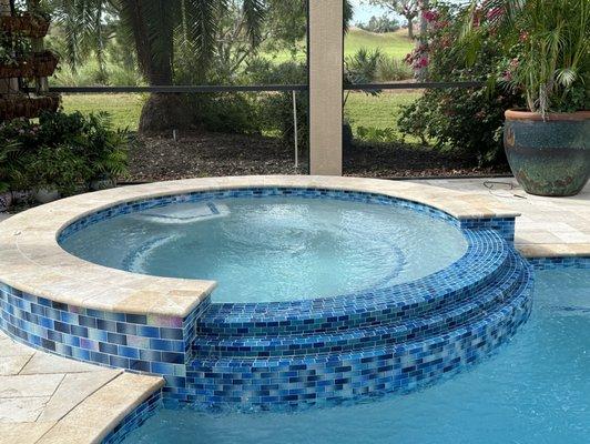 Let our crew take care of your outdated spa! Nelson Pool Company!!