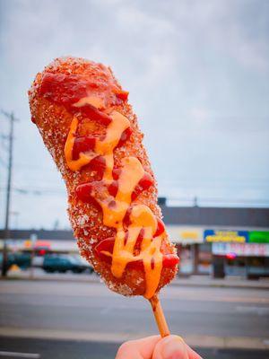 IG: @253Eater Korean Style Corn Dog