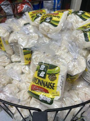 Bagged mayonnaise?!