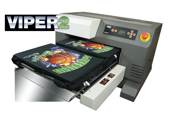 The Viper2 is the best direct to garment (t shirt printing machine) on the market AND it will fit in a home office!