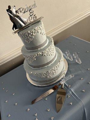 Wedding cake created