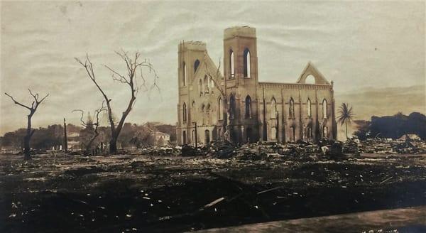 After the great fire of 1900 that burned down Chinatown.