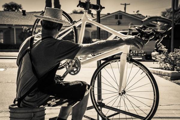 Broken Spoke Mobile Bicycle Repair