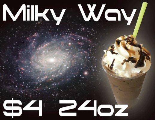 In honor of the eclipse, come try out our Milky Way special this week. 8/21-8/27. Its out of this galaxy.