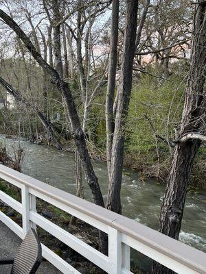 Beautiful creek after all the rain this year.