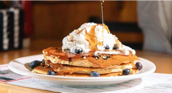 Lemon Blueberry Pancakes