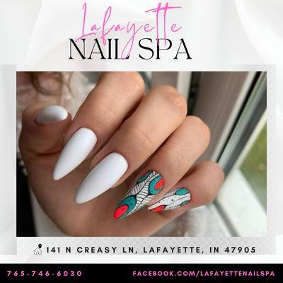 Lafayette Nail Spa
 141 N Creasy Ln, Lafayette, IN 47905
765-746-6030