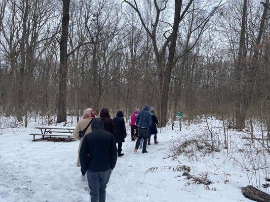 Caminatas en la nieve! Evento del parque (en español!)