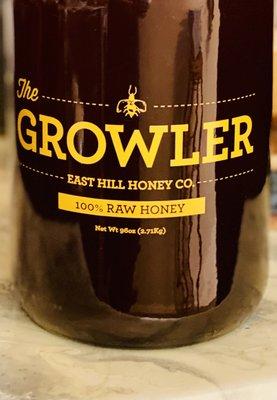 Best price on local honey here. 96 Oz "Growler" $29