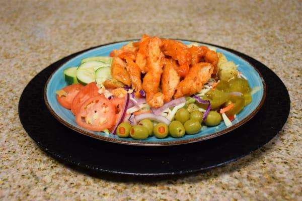 Buffalo Tender Salad