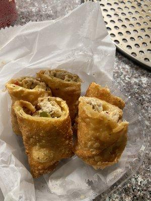 Chicken Philly Egg Roll